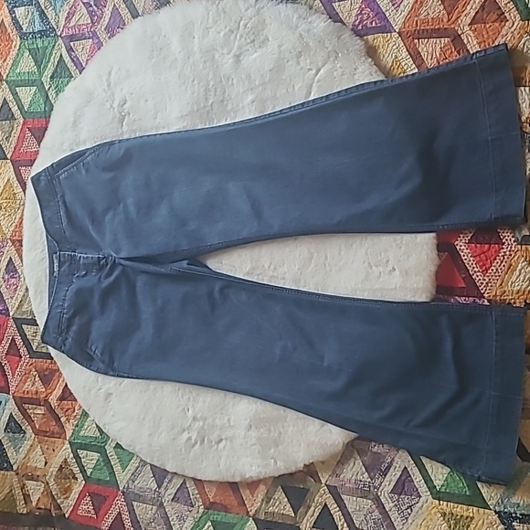 Kenneth Cole Reaction Blue Denim Y2K Style Flare Jeans Size 8 - Picture 1 of 13